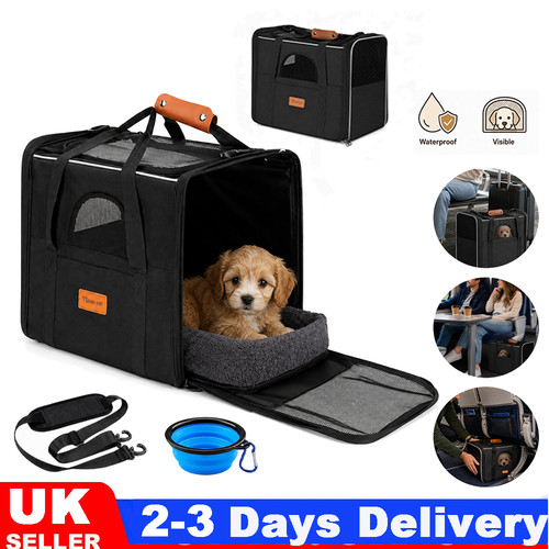 Fabric dog crate travel - dog,