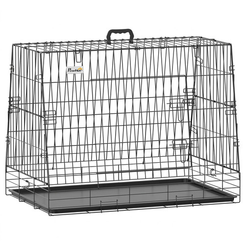 Pawhut car dog - pawhut, 35"(90