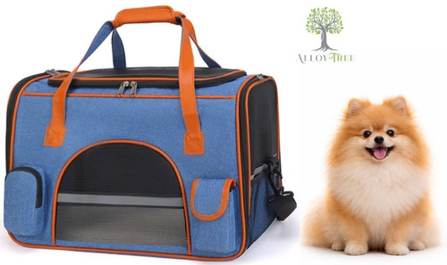 Foldable pet carrier bag - carrier,