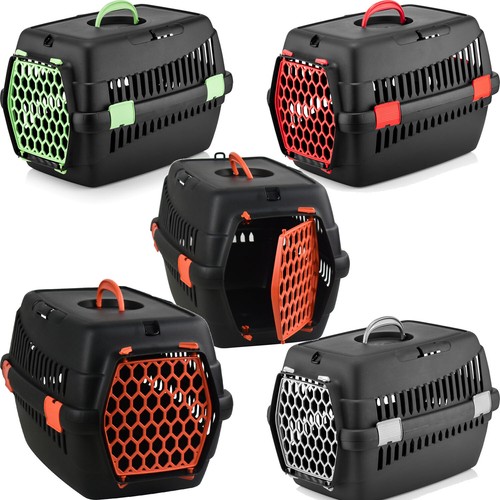 Plastic pet carrier cat dog - carrier,