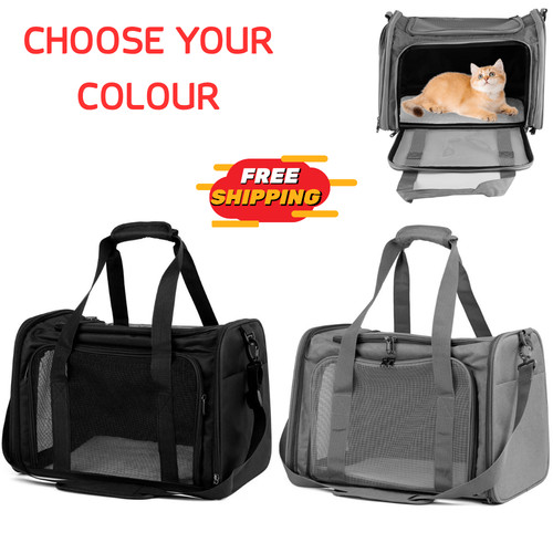 Large pet carrier bag - large,