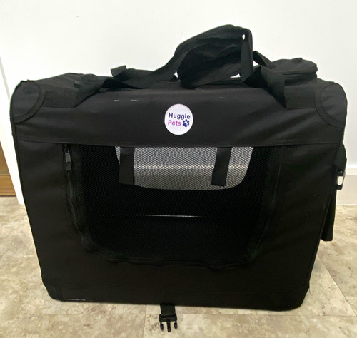 Hugglepets black soft sided - hugglepets,