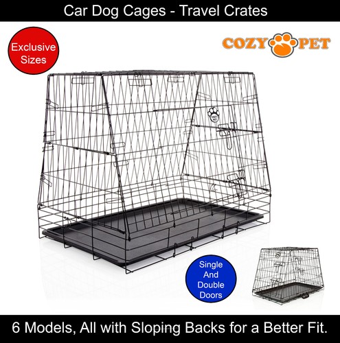 Car dog cage - car,