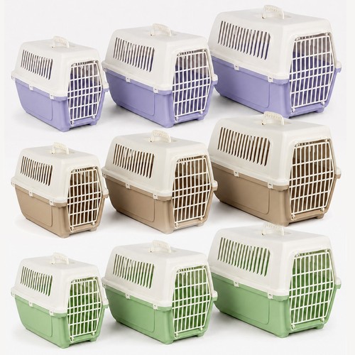 Plastic pet carrier - pet, vented