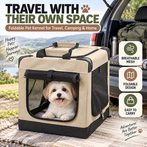Pet travel carrier foldable - travel,