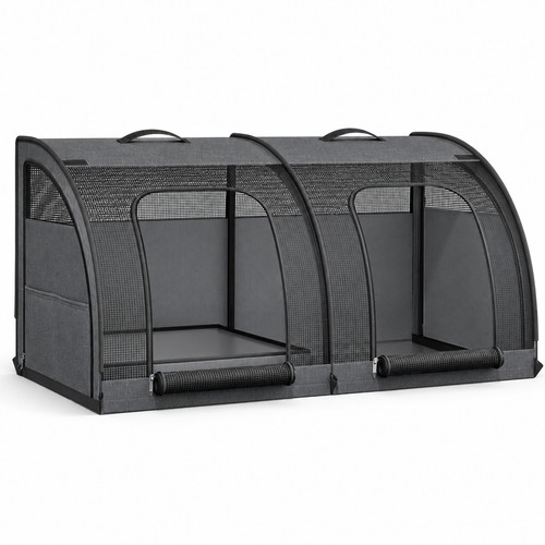 Large foldable dog crate - foldable,