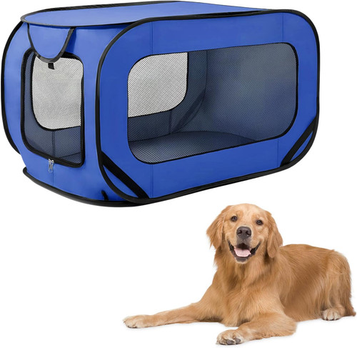Dog travel crate foldable - travel,