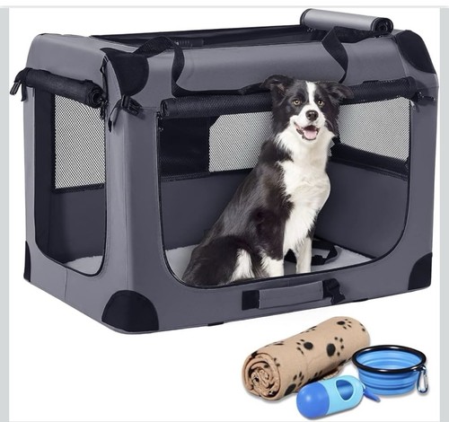 Petprsco portable dog crate - dog,