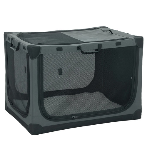 Pawhut soft dog crate pet - soft,