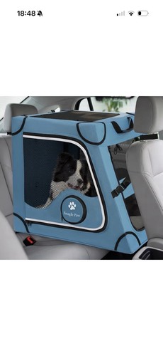 Portable dog crate - crate, car
