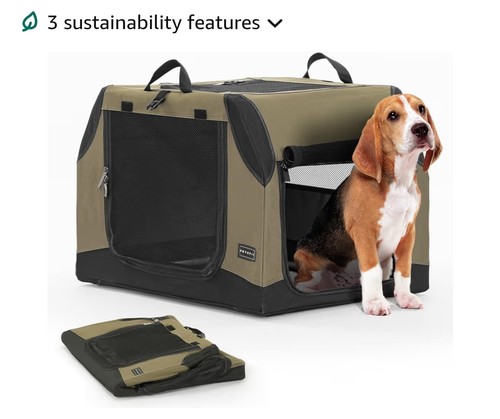 Petsfit dog travel - crate, soft