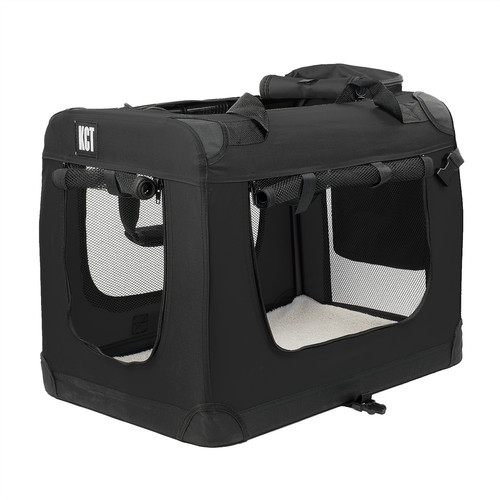 Kct large black fabric pet - kct,