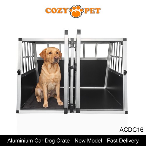 Car dog cage aluminium - cage, cozy