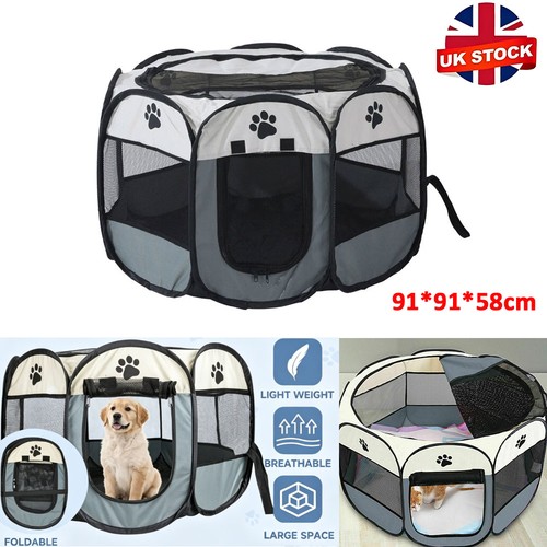Foldable soft fabric dog crate - foldable,