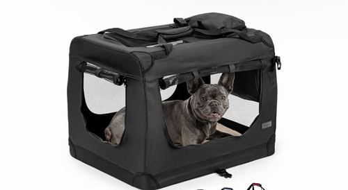 Lionto foldable dog crate for - foldable,