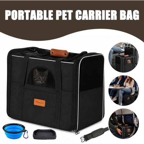 Foldable pet carrier bag cat - pet,